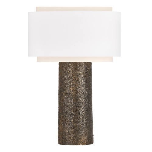 Hudson Valley Lighting Ashburton Bronze LED Table Lamp with Drum Shade