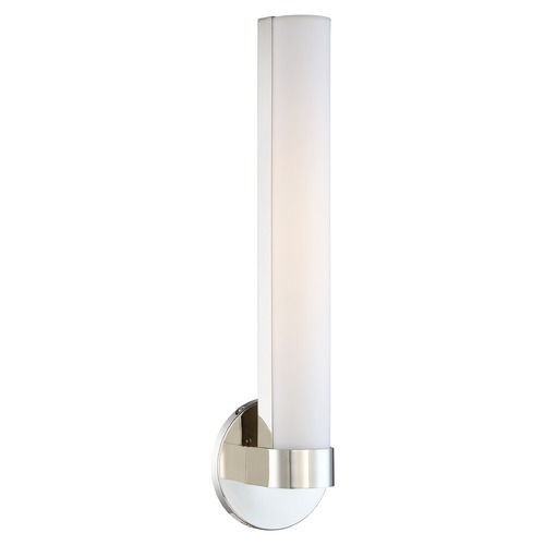 Bond Polished Nickel LED Sconce by Nuvo Lighting