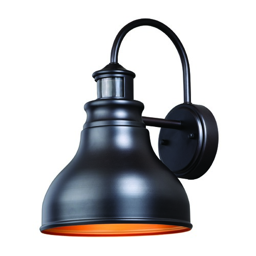 Delano Barn Light Outdoor Wall Light Bronze by Vaxcel Lighting