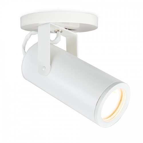 WAC Lighting Silo White LED Monopoint Spot Light by WAC Lighting MO-2020-927-WT