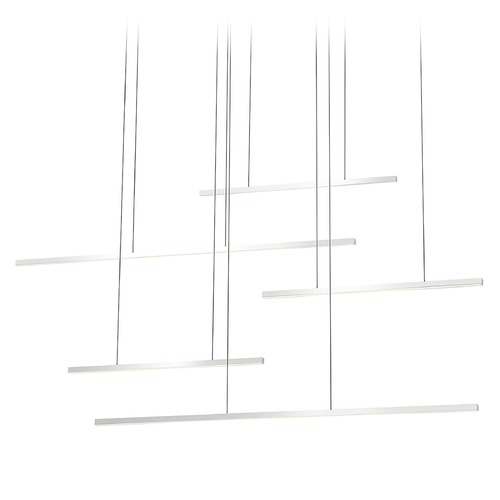 Vega Motion White LED Multi-Light Pendant by Kuzco Lighting