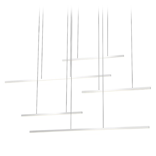 Kuzco Lighting Vega Motion White LED Multi-Light Pendant by Kuzco Lighting MP18350-WH