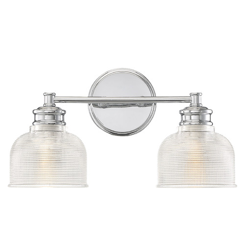 16-Inch Bathroom Light in Chrome by Meridian