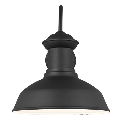 Generation Lighting Fredricksburg 13.25-Inch Black Barn Light by Generation Lighting 8647701-12