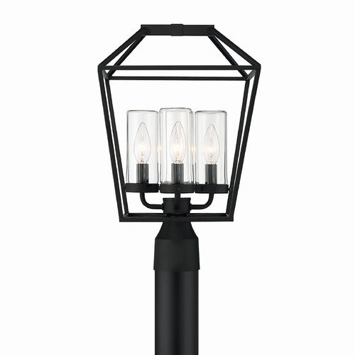 Eurofase Lighting Bastille 18-Inch Post Lantern in Black by Eurofase Lighting 41959-015