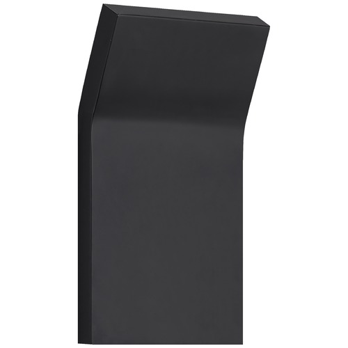 Peter Bristol Bend Square Light in Matte Black by Visual Comfort Signature
