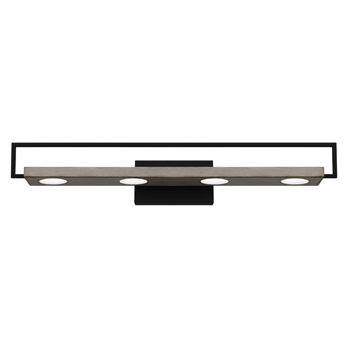 Winnett 32-Inch LED Bath Light in Matte Black by Quoizel Lighting