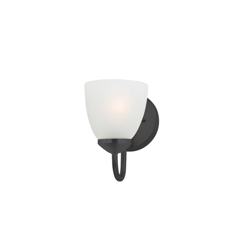 Axis Wall Sconce in Black by Maxim Lighting