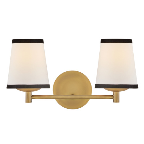 Hinkley Sonia Lacquered Brass LED Bathroom Light