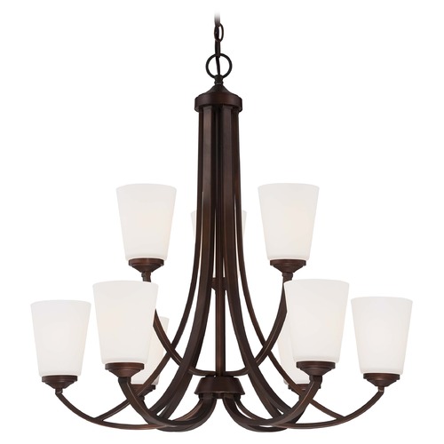 Overland Park Vintage Bronze Chandelier by Minka Lavery
