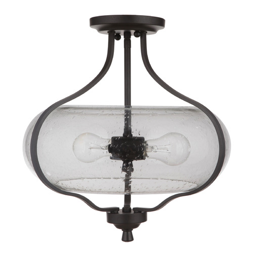 Craftmade Lighting Serene Espresso Semi-Flush Mount by Craftmade Lighting 49952-ESP