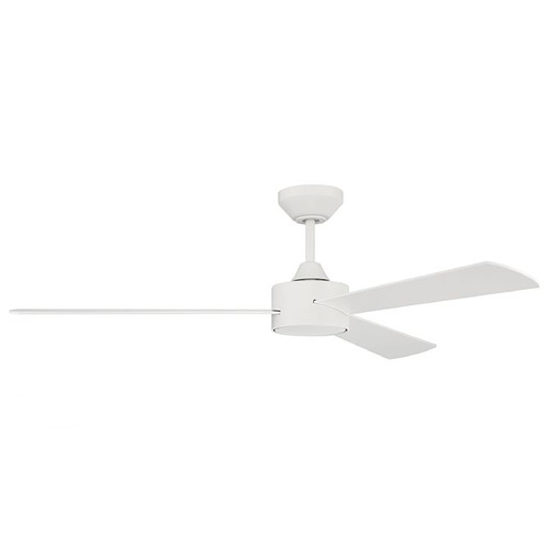 Provision 52-Inch WiFi Fan in Matte White by Craftmade Lighting