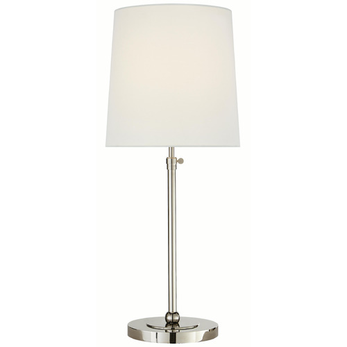 Bryant Polished Nickel Large Table Lamp