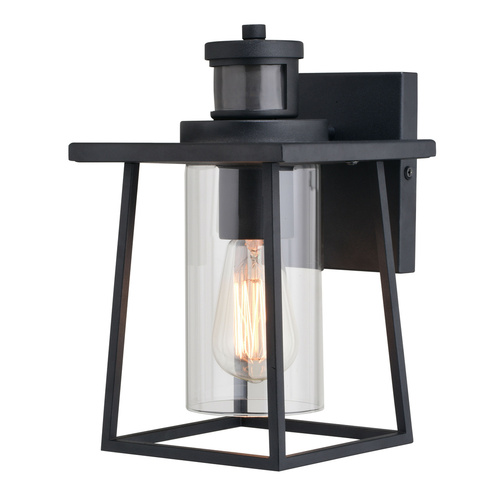 Vaxcel Lighting Geneva Textured Black Outdoor Wall Light by Vaxcel Lighting T0729