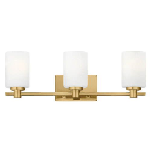Hinkley Karlie Lacquered Brass LED Bathroom Light