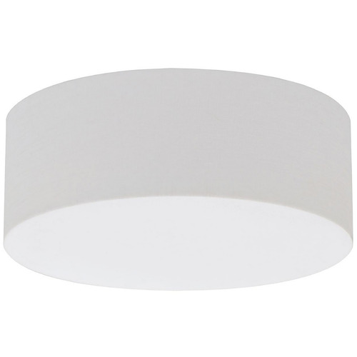 Afx Lighting Anton Linen White LED Flushmount Light