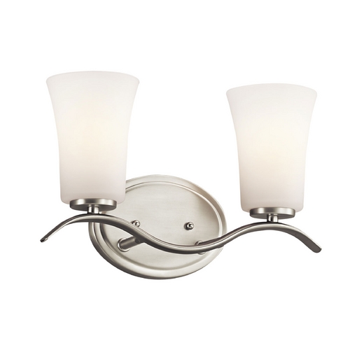 Armida 14-Inch Vanity Light in Brushed Nickel by Kichler Lighting