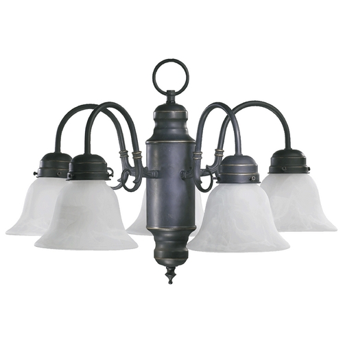 Quorum Lighting Old World Mini-Chandelier by Quorum Lighting 6429-5-95