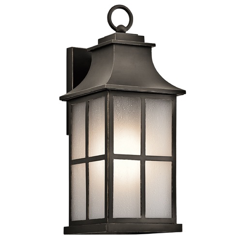 Kichler Lighting Pallerton Way 17.50-Inch Outdoor Wall Light in Olde Bronze by Kichler Lighting 49580OZ