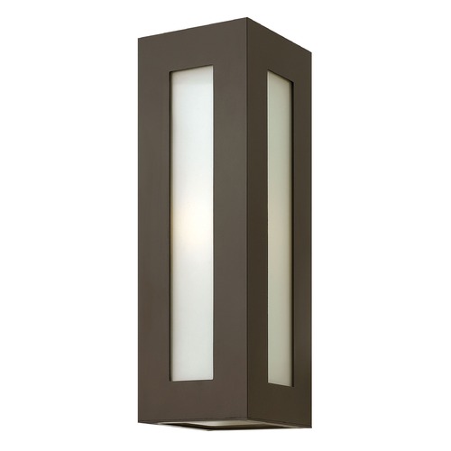 Hinkley Dorian 18.25-Inch Bronze LED Outdoor Wall Light by Hinkley Lighting 2194BZ-LED