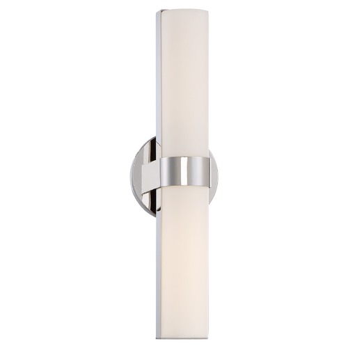 Bond Polished Nickel LED Bathroom Light by Nuvo Lighting