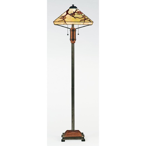 Grove Park Floor Lamp in Multi by Quoizel Lighting