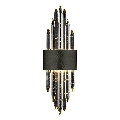 Aspen Hammered Dark Bronze LED Sconce by Avenue Lighting
