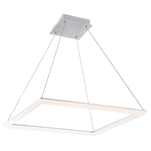 WAC Lighting Frame Aluminum LED Pendant by WAC Lighting PD-29828-AL