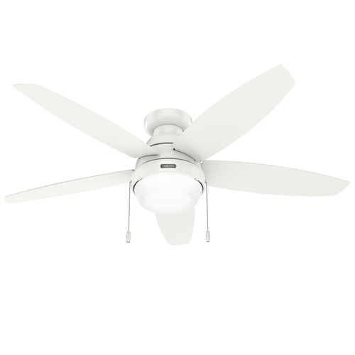 Hunter Fan Company Lilliana Fresh White LED Ceiling Fan with Light