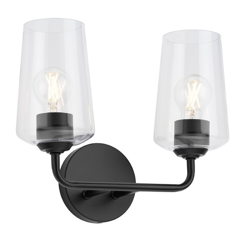 Progress Lighting Progress Lighting Celino Black Bathroom Light P300540-031