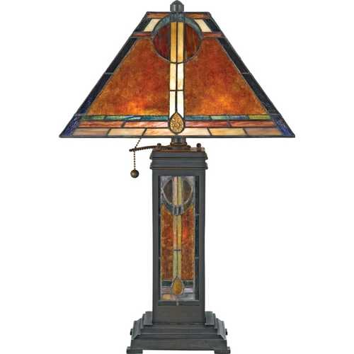 San Gabriel Table Lamp in Valiant Bronze by Quoizel Lighting