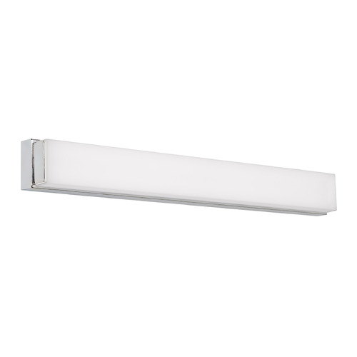 Sage 37 3000K LED Bath Wall Sconce in Chrome by Visual Comfort Modern