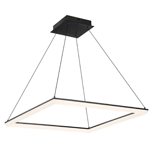 Frame Black LED Pendant by WAC Lighting