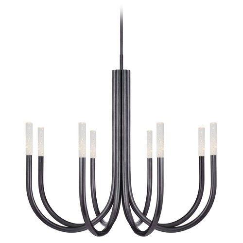 Visual Comfort Signature Collection Kelly Wearstler Rousseau Chandelier in Bronze by Visual Comfort Signature KW5581BZSG