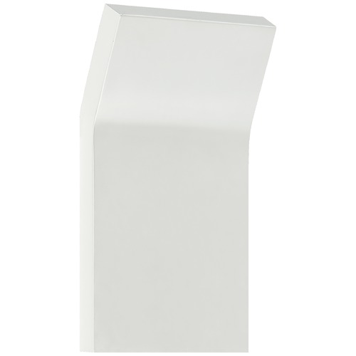 Peter Bristol Bend Square Light in White by Visual Comfort Signature