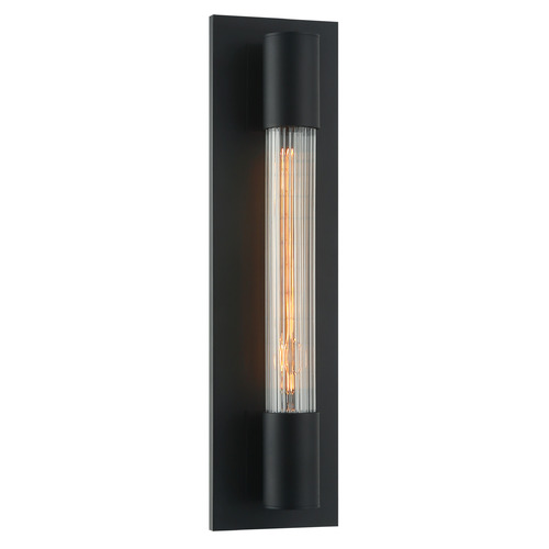 Matteo Lighting Riely Matte Black LED Sconce