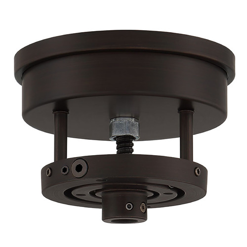 Slope Mount Adapter in Aged Bronze Brushed by Craftmade Lighting