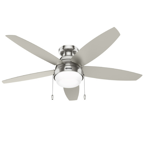 Hunter Fan Company Lilliana Brushed Nickel LED Ceiling Fan with Light