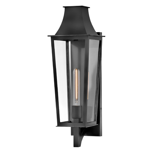 Hinkley Georgetown Black LED Outdoor Wall Light