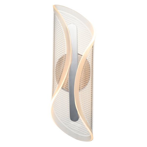 ET2 Lighting Et2 Manta Polished Chrome LED Sconce E24711-144PC