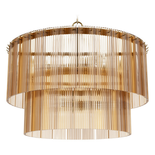 Hunter Fan Company Ontario Luxe Gold Pendant Light with Drum Shade