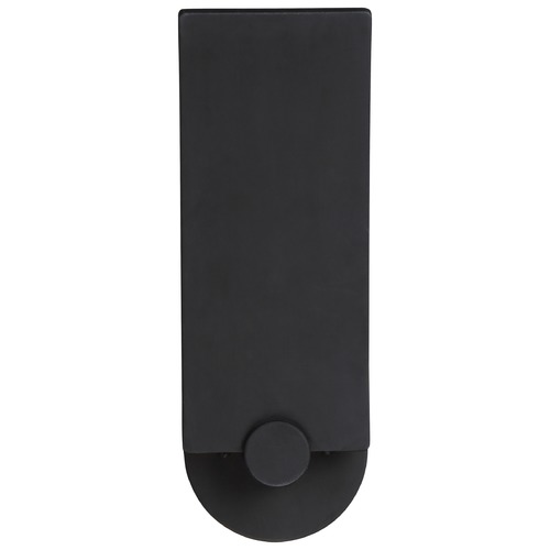 Flipout LED Outdoor Wall Light in Black by George Kovacs