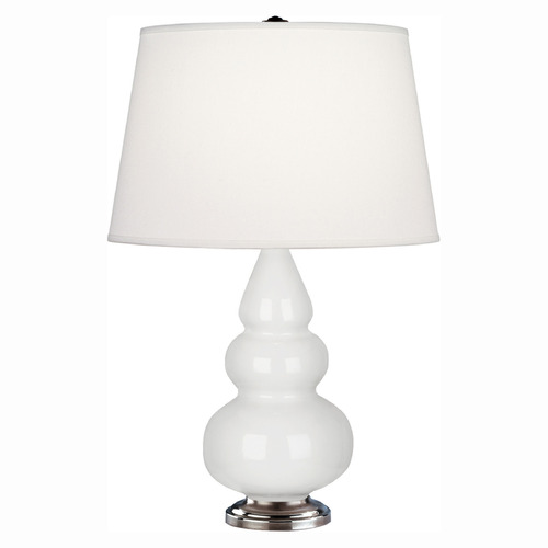 Robert Abbey Lighting Robert Abbey Lighting Small Triple Gourd Lily / Antique Silver Table Lamp with Empire Shade 281X