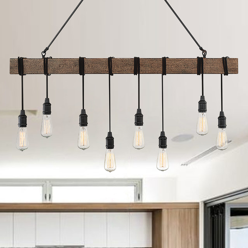 Burgess 8-Light Durango Chandelier by Savoy House