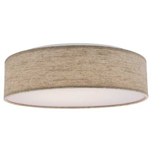 Nuvo Lighting Beige Fabric LED Flush Mount by Nuvo Lighting 62/985R1