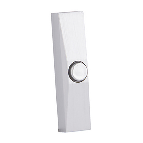 Craftmade Lighting Push Button Brushed Polished Nickel LED Doorbell Button by Craftmade Lighting PB5008-BNK