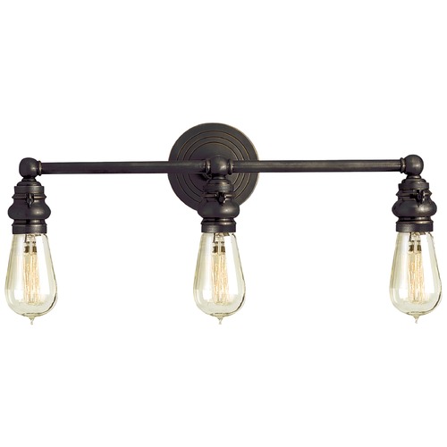 Visual Comfort Signature Collection E.F. Chapman Boston 3-Light in Bronze by Visual Comfort Signature SL2933BZ