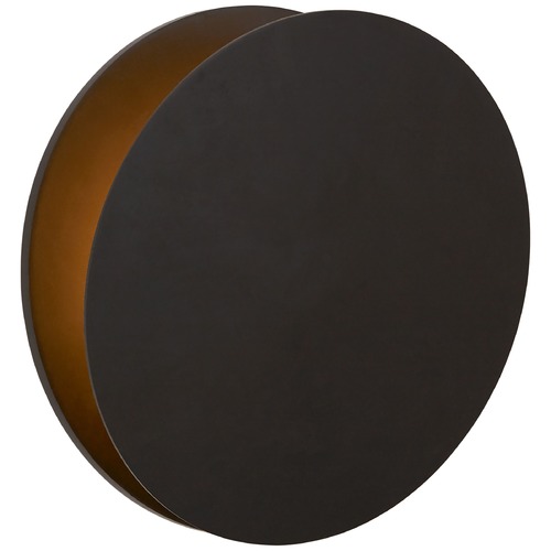 Visual Comfort Signature Collection Aerin GAbriela Round Wall Washer in Aged Iron by Visual Comfort Signature ARN2450AI