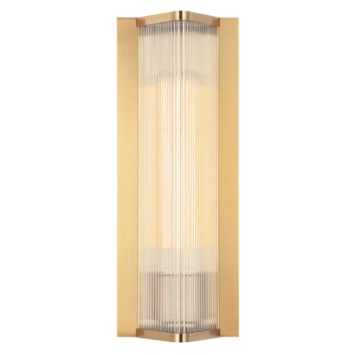 Matteo Lighting Palmira Aged Gold Brass LED Sconce