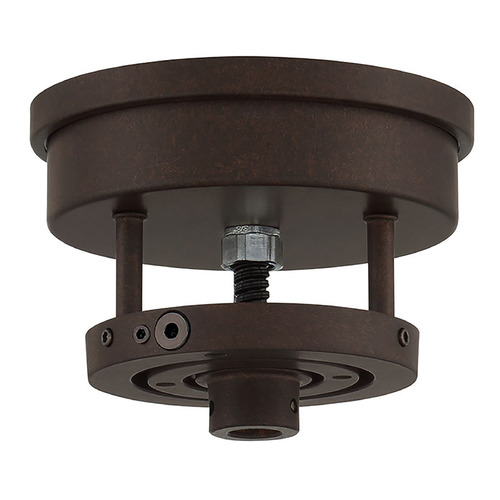 Slope Mount Adapter in Aged Bronze Textured by Craftmade Lighting